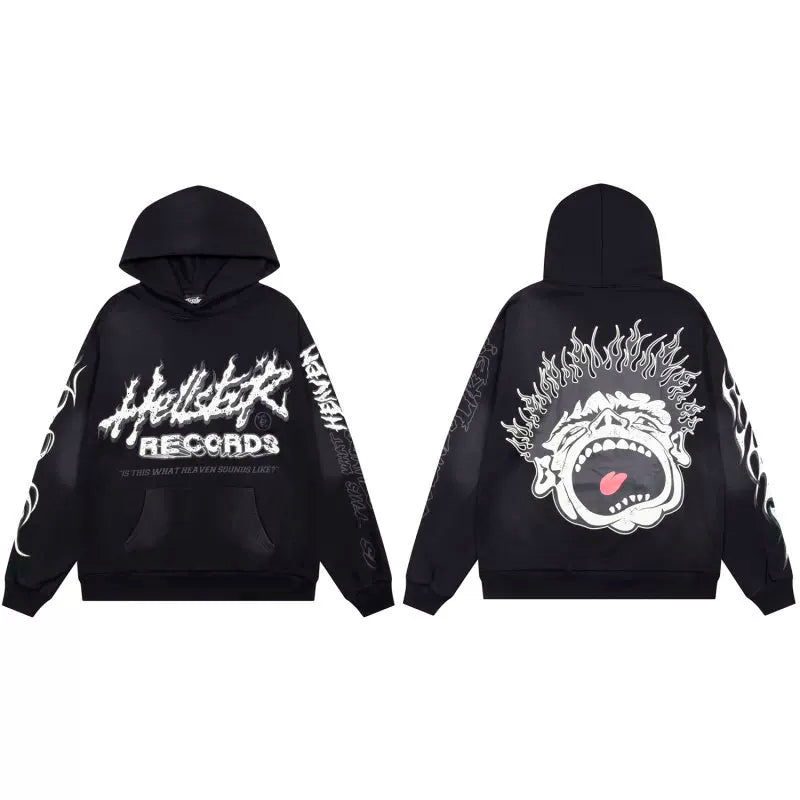 Hellstar Records Dark Screaming Graphic Hoodie